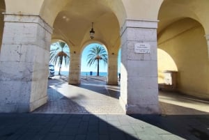 Nice: Family city tour by bicycle Electric cab (4 comfort seats)