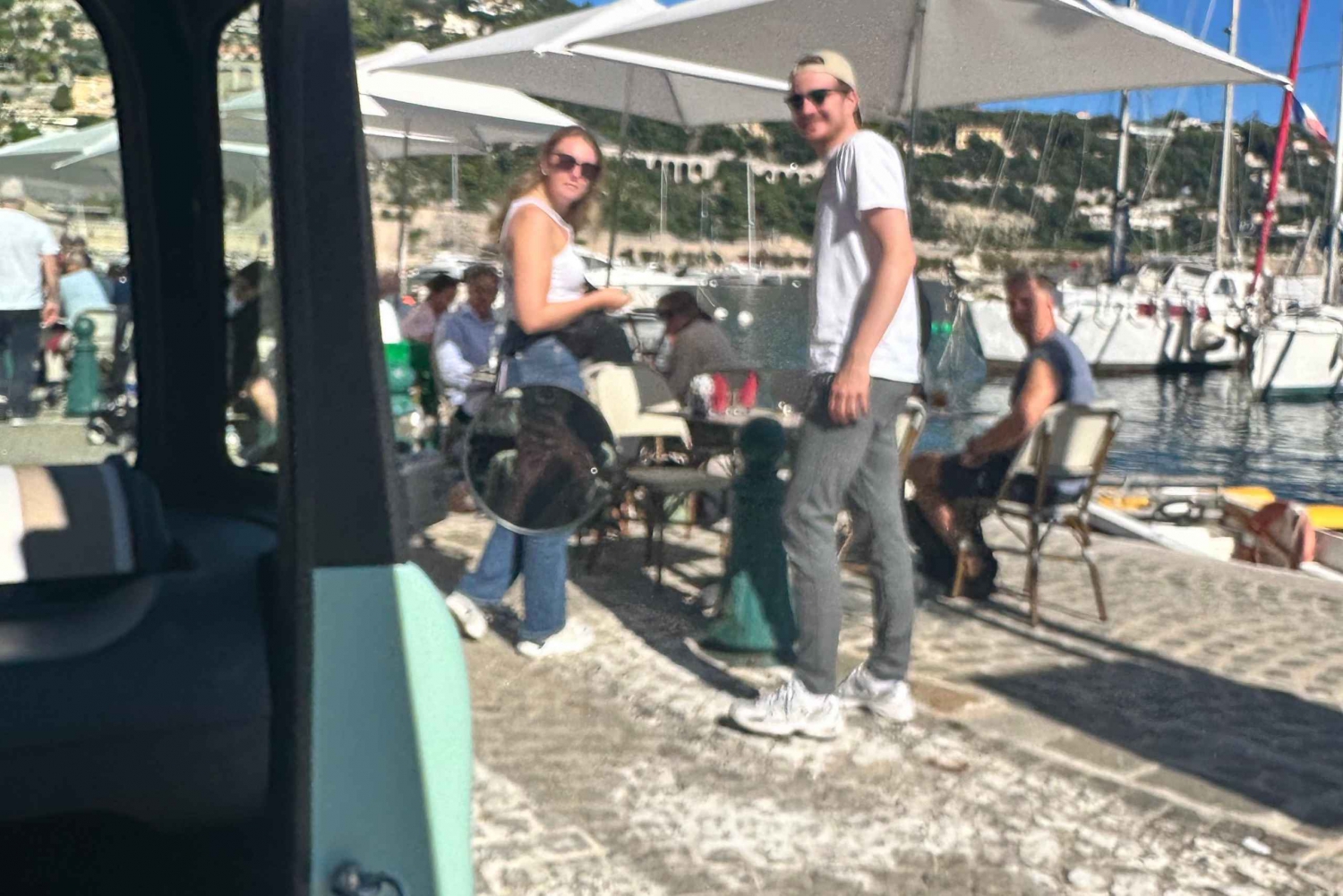 From Nice: Join a guide on an electric car ride along the French Riviera!