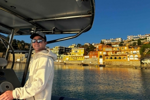 Nice: Mala Caves, Villefranche & Snorkeling Boat Tour