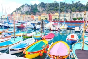 Nice: Old Town Private Walking Tour with Côte d'Azur Cruise