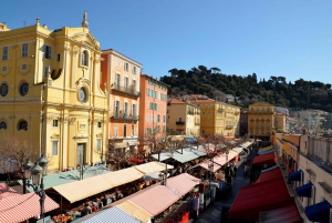 Nice: Old Town Private Walking Tour with Côte d'Azur Cruise