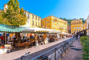 Nice: Old Town Private Walking Tour with Côte d'Azur Cruise