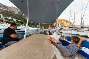 Nice: Private Sunset Tour on Solar Powered Boat