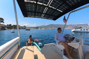 Nice: Private French Riviera Solar Boat Cruise
