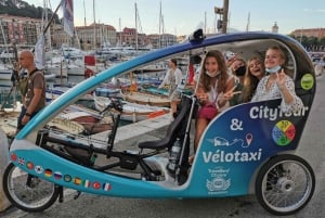 Nice: private guided Tour by electric taxi bike