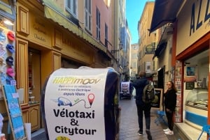 Nice: private guided Tour by electric taxi bike