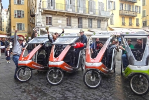 Nice: private guided Tour by electric taxi bike