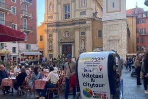 Nice: private guided Tour by electric taxi bike