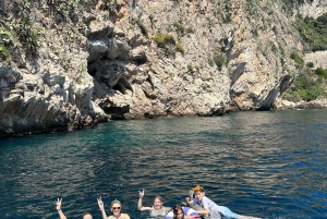Nice: Secret Riviera Boat Tour to Mala cave with Snorkeling
