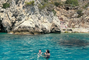 Nice: Secret Riviera Boat Tour to Mala cave with Snorkeling