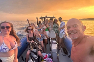 Nice: Sunset Boat Tour with Wine and Local Snacks