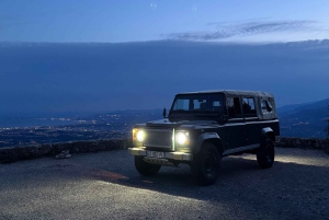 Nice: Sunset & Wine Tasting in Defender with Panoramic Views