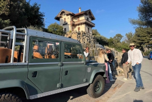 Nice: Sunset & Wine Tasting in Defender with Panoramic Views