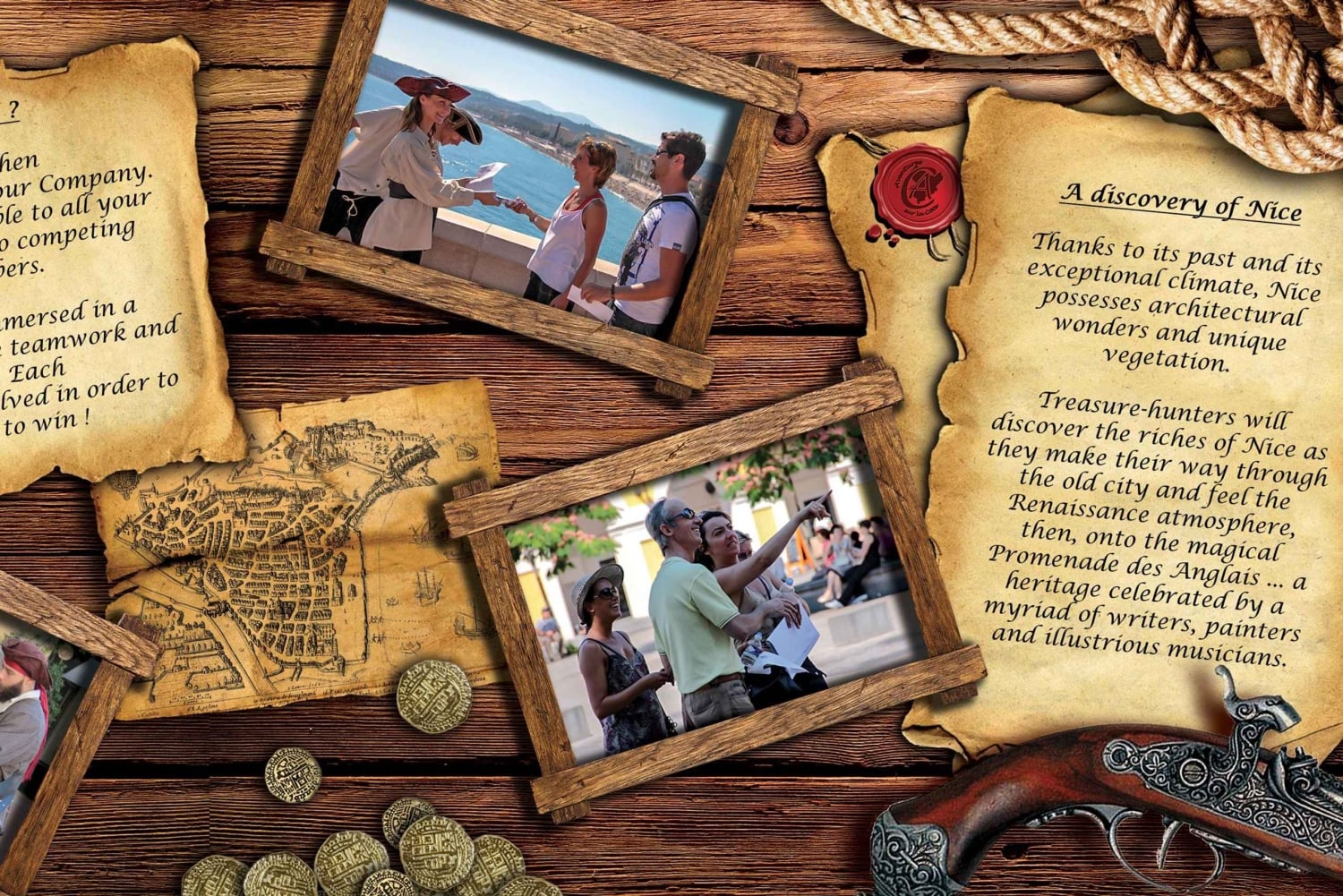 Nice: visit the city in the form of an unusual treasure hunt.