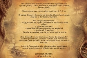 Nice: visit the city in the form of an unusual treasure hunt.