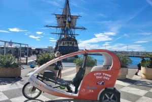 Nice : Visite guidée privé 40min en pouss pouss électrique.