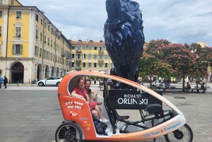 Nice : Visite guidée privé 40min en pouss pouss électrique.