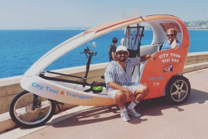 Nice : Visite privé 1H en Vélotaxi avec un guide local.