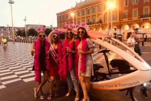 Nice : visite guidée 1h30 en TukTuk avec guide Nicois.