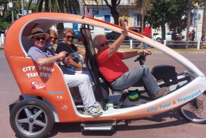 Nice : visite guidée 1h30 en TukTuk avec guide Nicois.