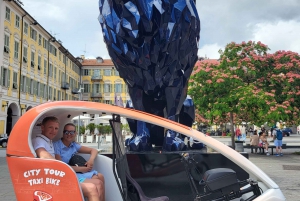 Nice : visite guidée 1h30 en TukTuk avec guide Nicois.