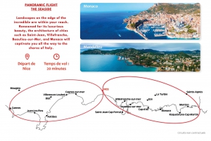 CANNES: Private Panoramic Helicopter Tour