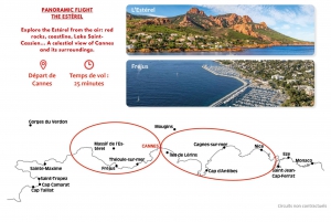 CANNES: Private Panoramic Helicopter Tour