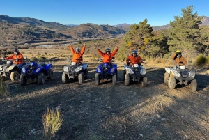 Quad ride near Nice