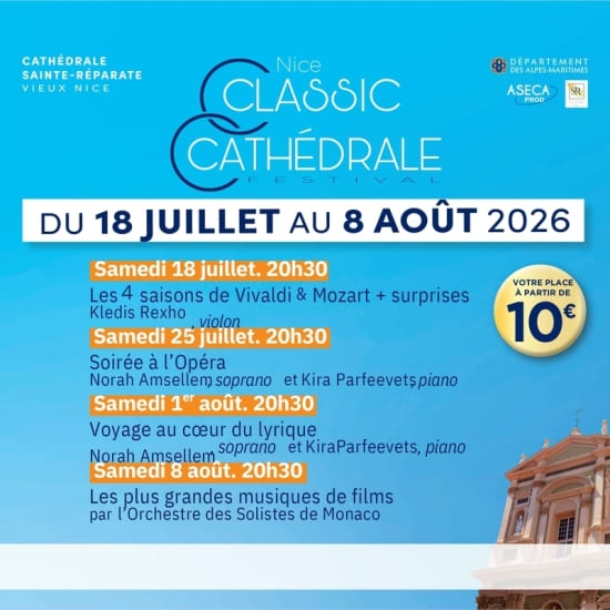4 Saisons de Vivaldi & Mozart at Nice