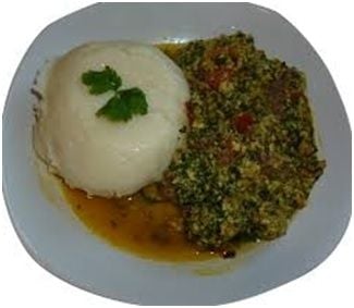 Pounded Yam and Egusi Soup