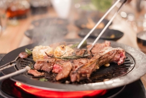 Lagos : dîner barbecue coréen privé avec cocktails, vin et soju