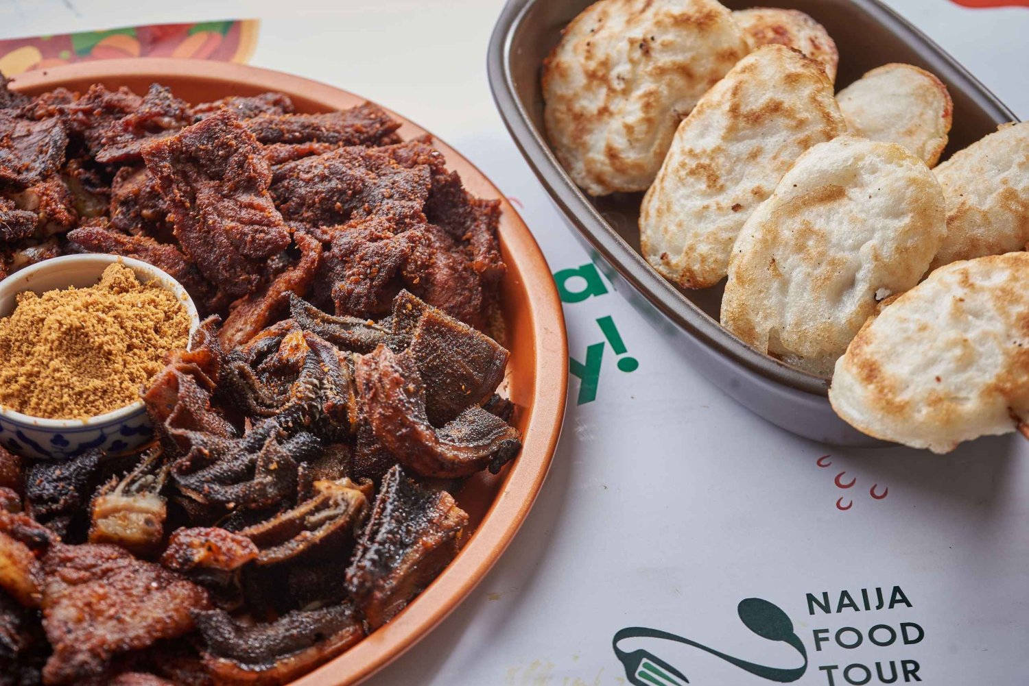 Nigeriaanse culinaire tour met 10 proeverijen en drankjes