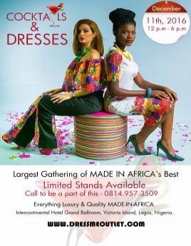 Cocktails & Dresses: Largest Gathering of Made-in-Africa's Best