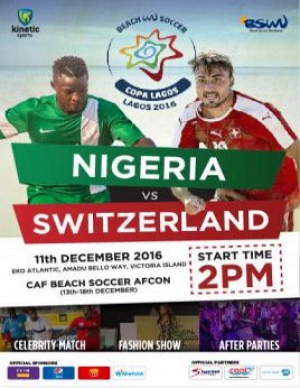 COPA LAGOS 2016 Beach Soccer