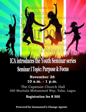 ICA Youth Seminar Series
