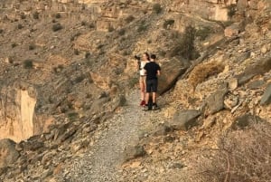 Excursión privada de 2 días y 1 noche a Jabal Shams (Gran Cañón)