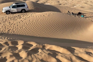 Safari nel deserto, tramonto e sand bashing (deserto di Rub Al Khali)