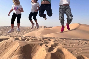 Safari nel deserto, tramonto e sand bashing (deserto di Rub Al Khali)