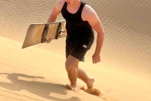 Safari nel deserto, tramonto e sand bashing (deserto di Rub Al Khali)