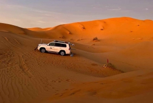 Safari nel deserto, tramonto e sand bashing (deserto di Rub Al Khali)