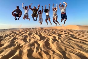Safari nel deserto, tramonto e sand bashing (deserto di Rub Al Khali)