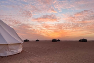 Safari nel deserto, tramonto e sand bashing (deserto di Rub Al Khali)
