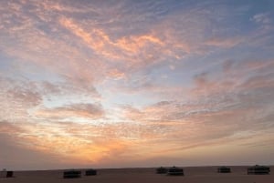 Safari nel deserto, tramonto e sand bashing (deserto di Rub Al Khali)