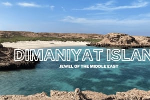 Île Dimaniyat : aventure de plongée avec tuba de 5 heures