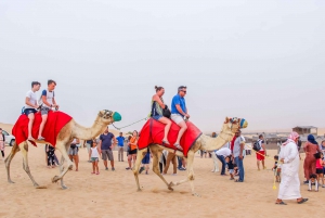 Dubai Sunrise Desert Camel Trek with Breakfast