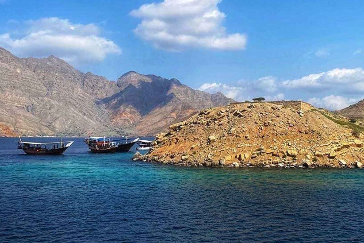 Noorwegen van Arabai | Kasab Oman| Telegraph Island| Dhow Cruise