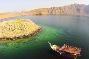 From Khasab: Fjords of Musandam Dhow Cruise & Buffet Lunch