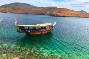 From Khasab: Half-Day Cruise with Snorkeling & Dolphins