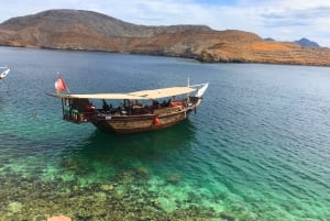 From Khasab: Half-Day Dhow Cruise with Snorkeling