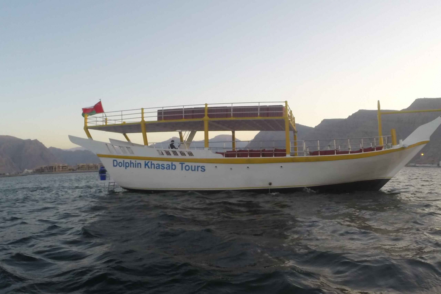 From Khasab: Musandam Fjords Private Overnight Dhow Cruise